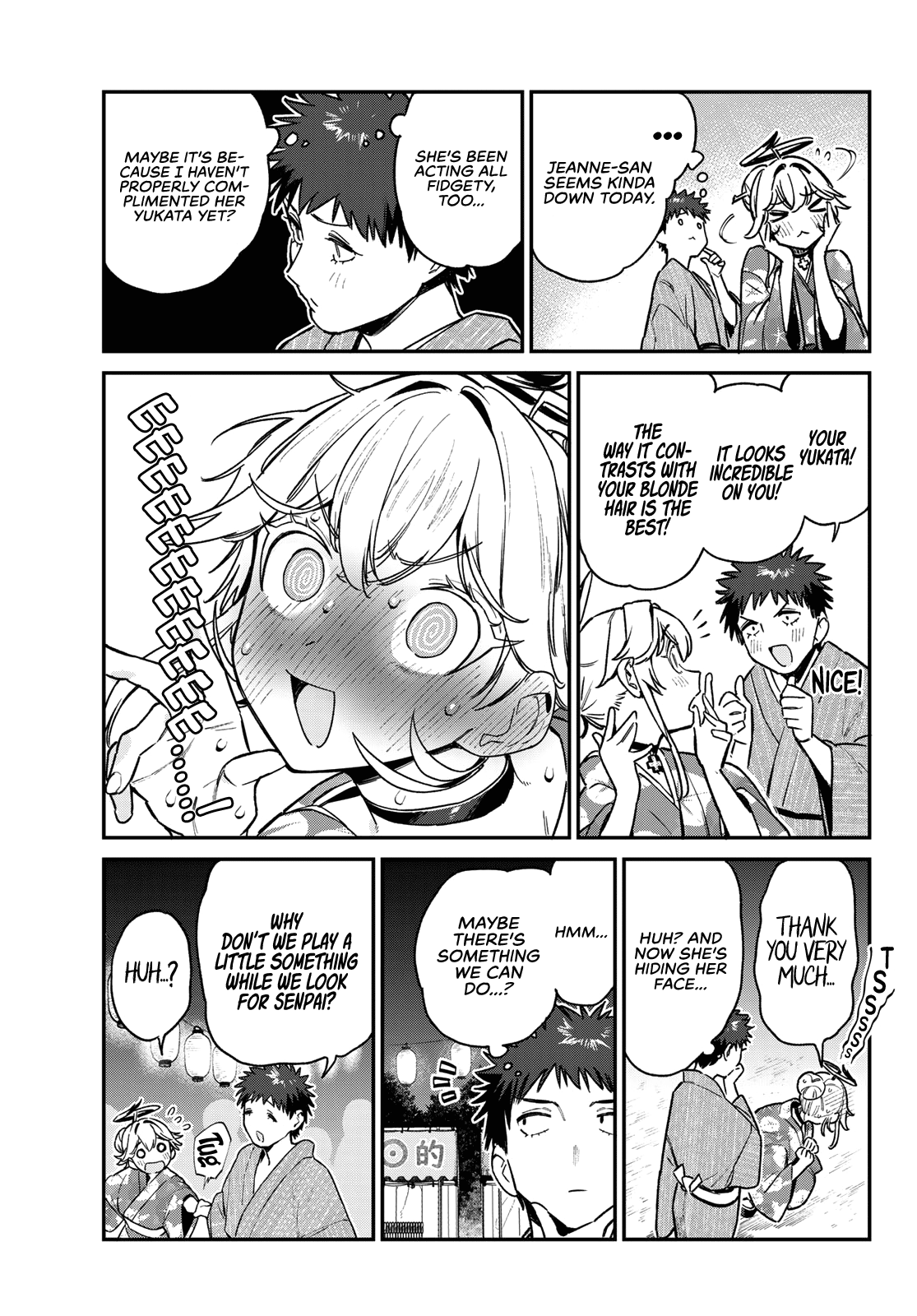 Kanan-sama Is Easy as Hell! Chapter 68 page 4 - Chapter 68: Jeanne's best summer