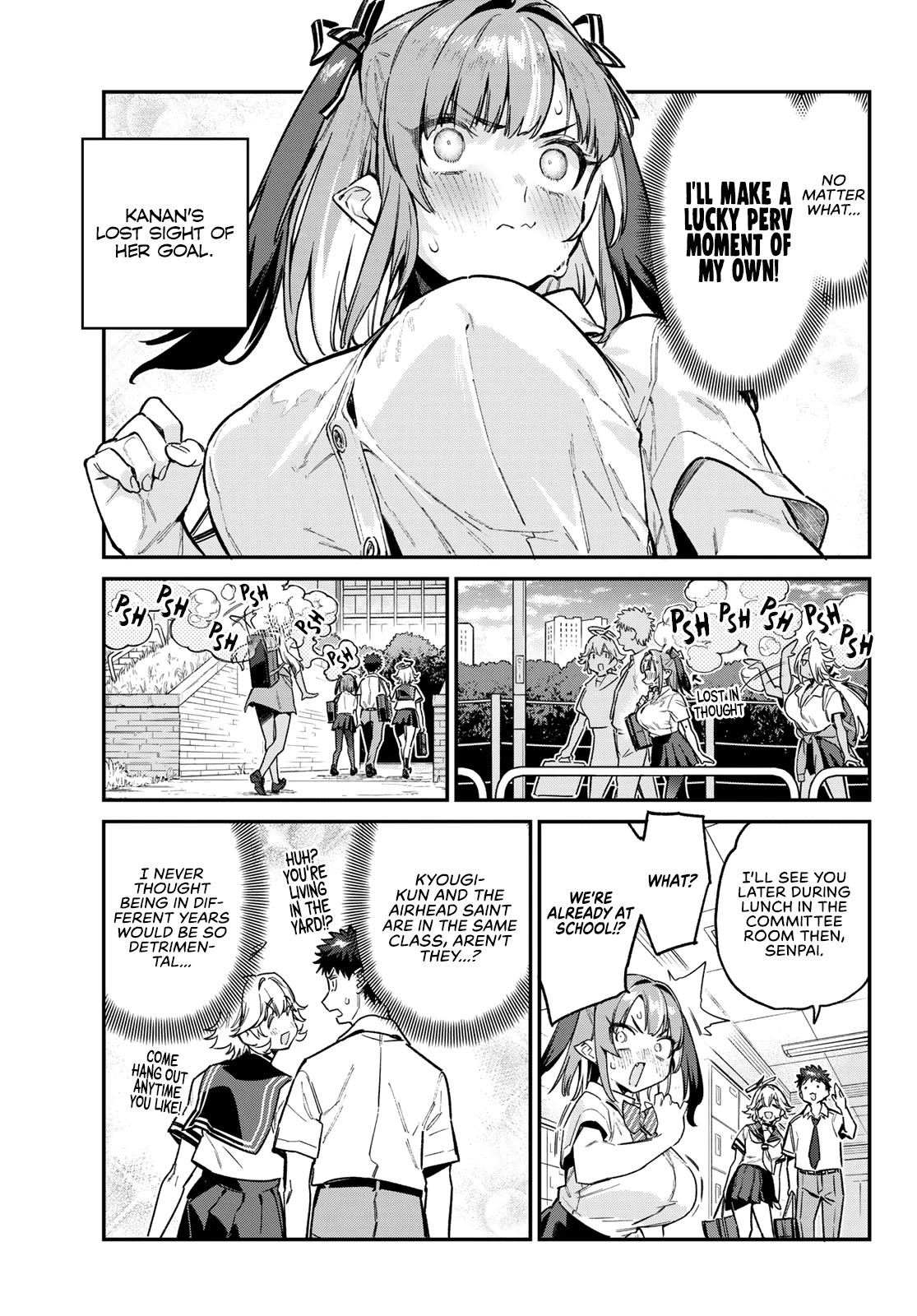 Kanan-sama Is Easy as Hell! Chapter 71 page 6 - Chapter 71: Kanan’s Busy School