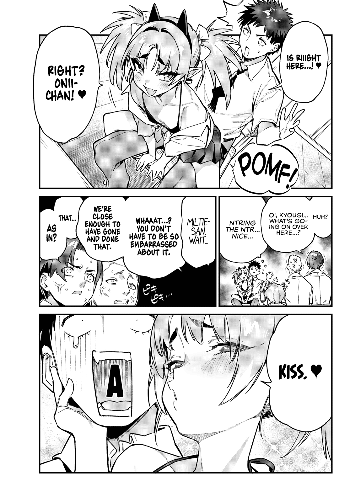 Kanan-sama Is Easy as Hell! Chapter 72 page 4 - Chapter 72: Miltie's brat school