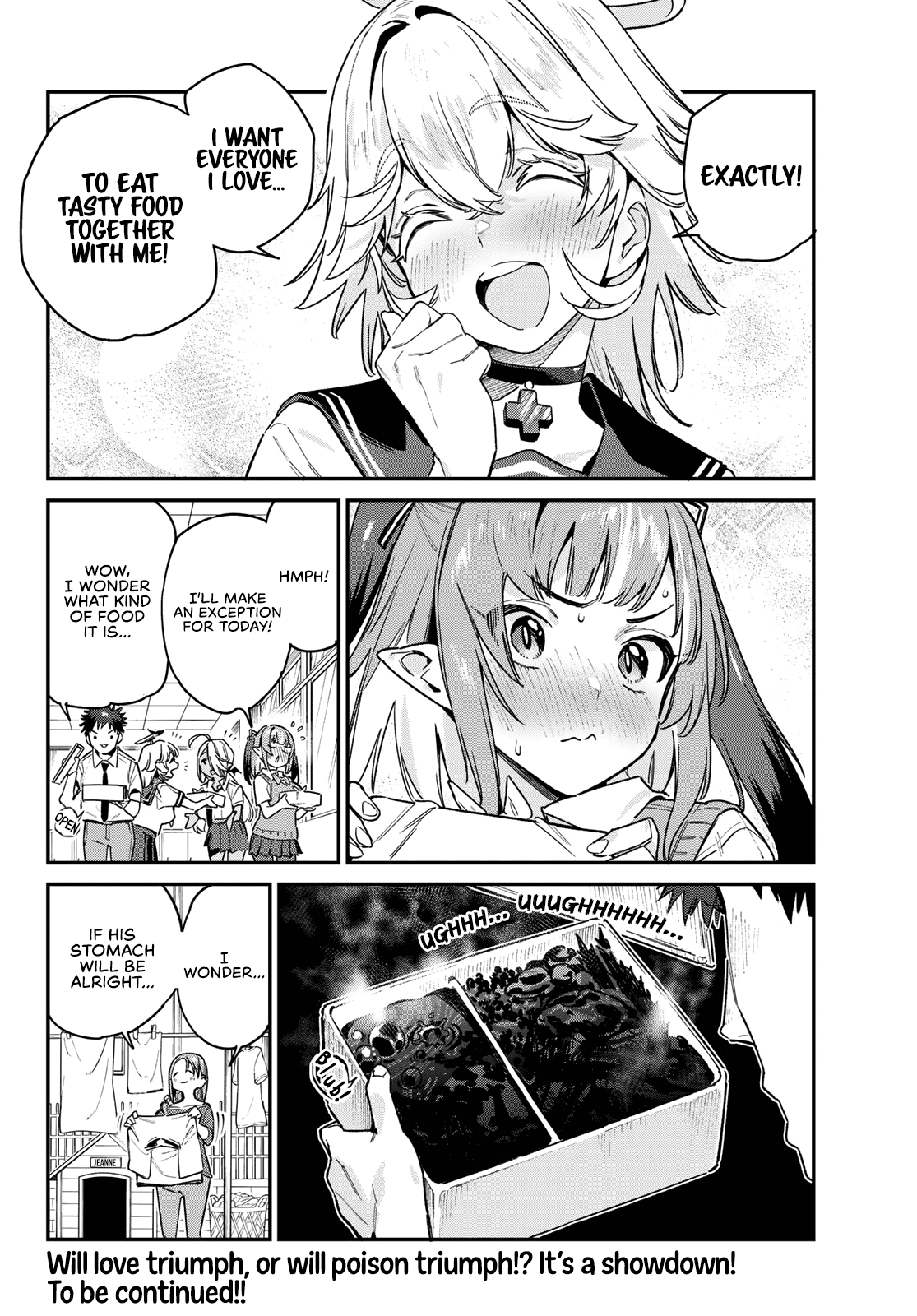 Kanan-sama Is Easy as Hell! Chapter 78 page 10 - Chapter 78: Jeanne’s Bento of Love