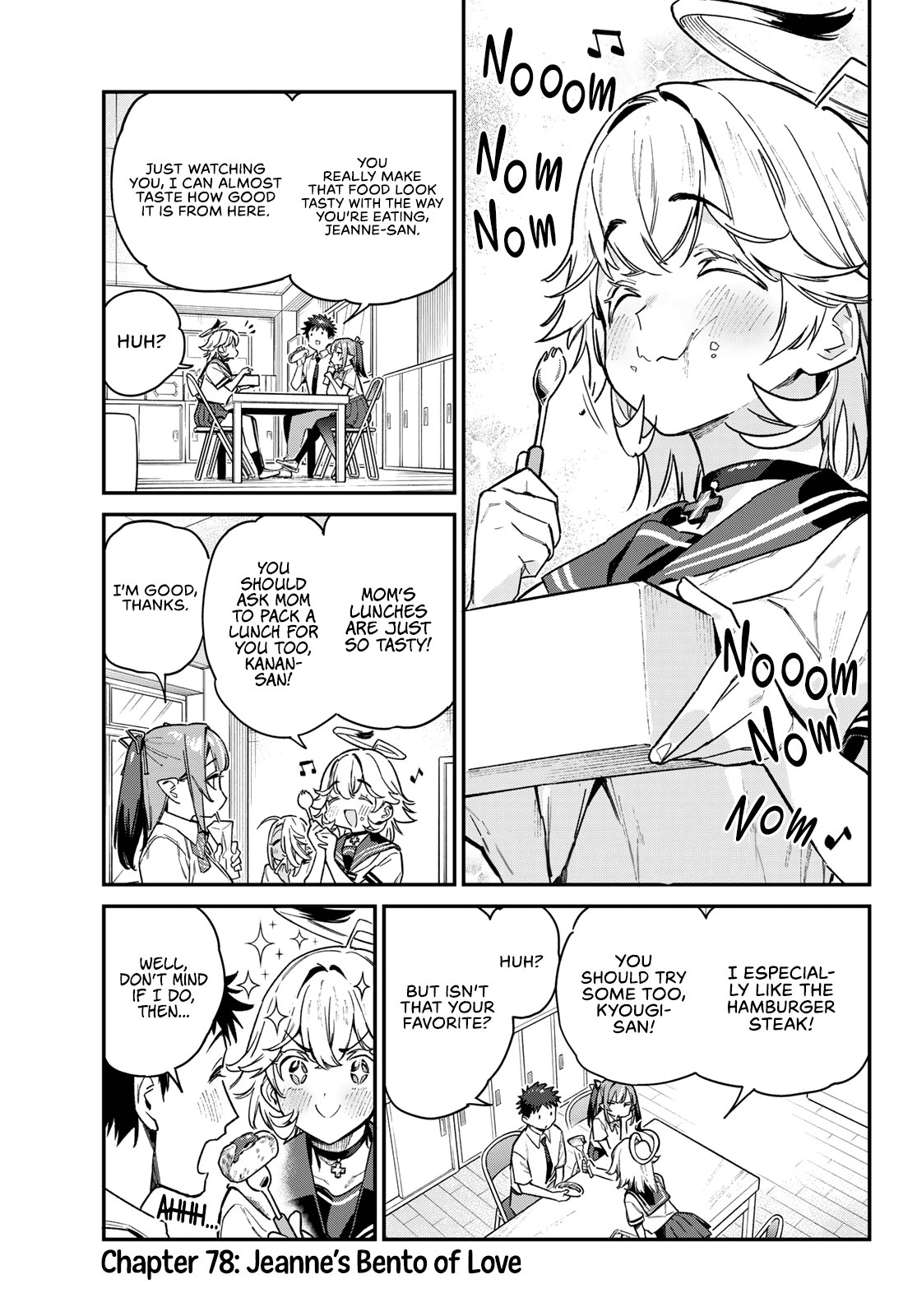 Kanan-sama Is Easy as Hell! Chapter 78 page 3 - Chapter 78: Jeanne’s Bento of Love