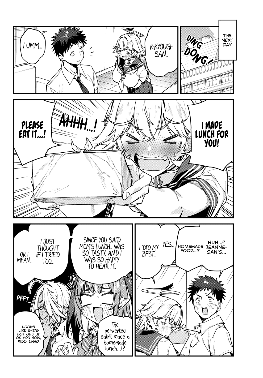 Kanan-sama Is Easy as Hell! Chapter 78 page 8 - Chapter 78: Jeanne’s Bento of Love