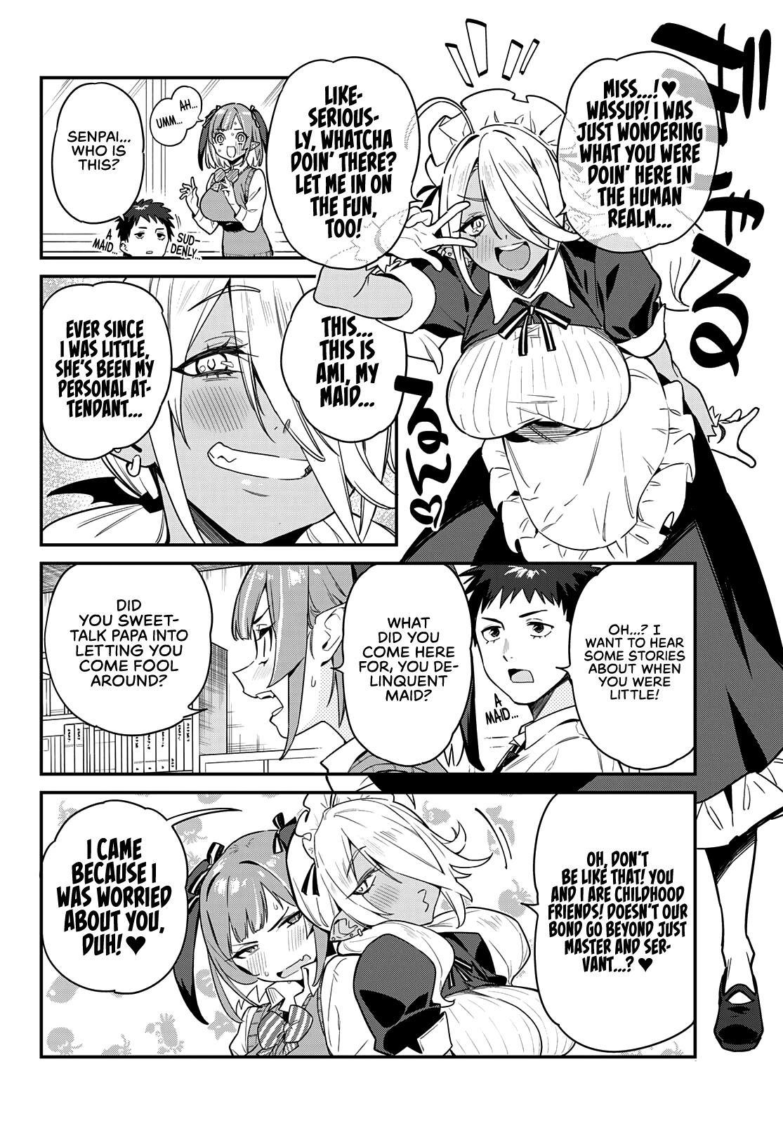 Kanan-sama Is Easy as Hell! Chapter 8 page 3 - Chapter 8: Ami Is Here