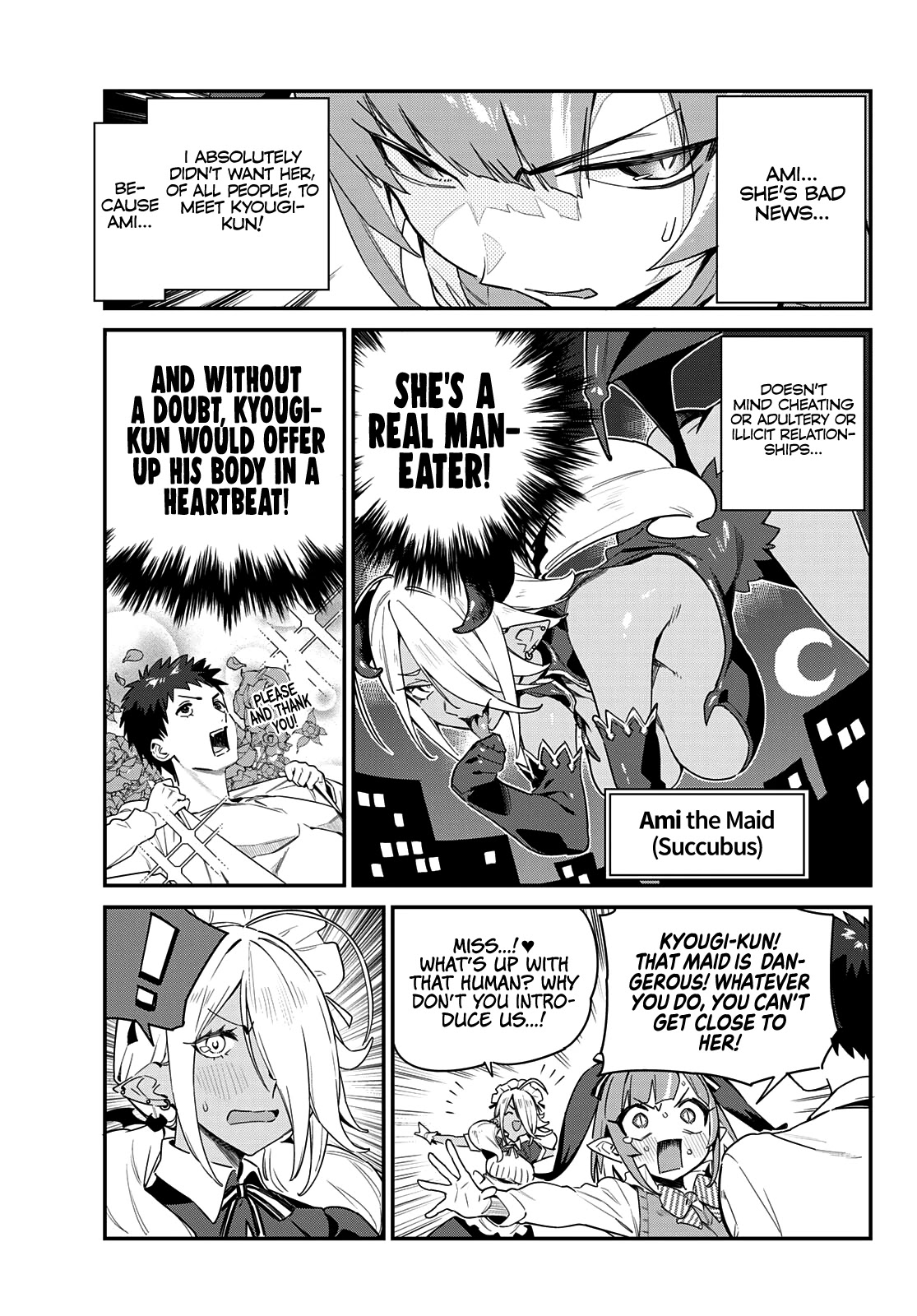 Kanan-sama Is Easy as Hell! Chapter 8 page 4 - Chapter 8: Ami Is Here