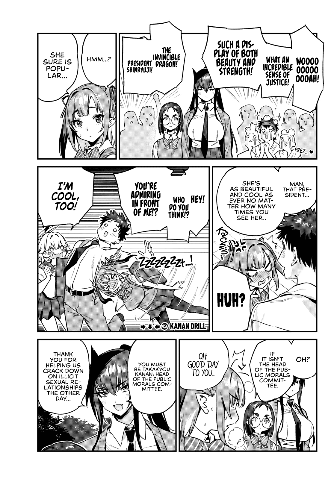 Kanan-sama Is Easy as Hell! Chapter 80 page 8 - Chapter 80: Kanan meets the student council president