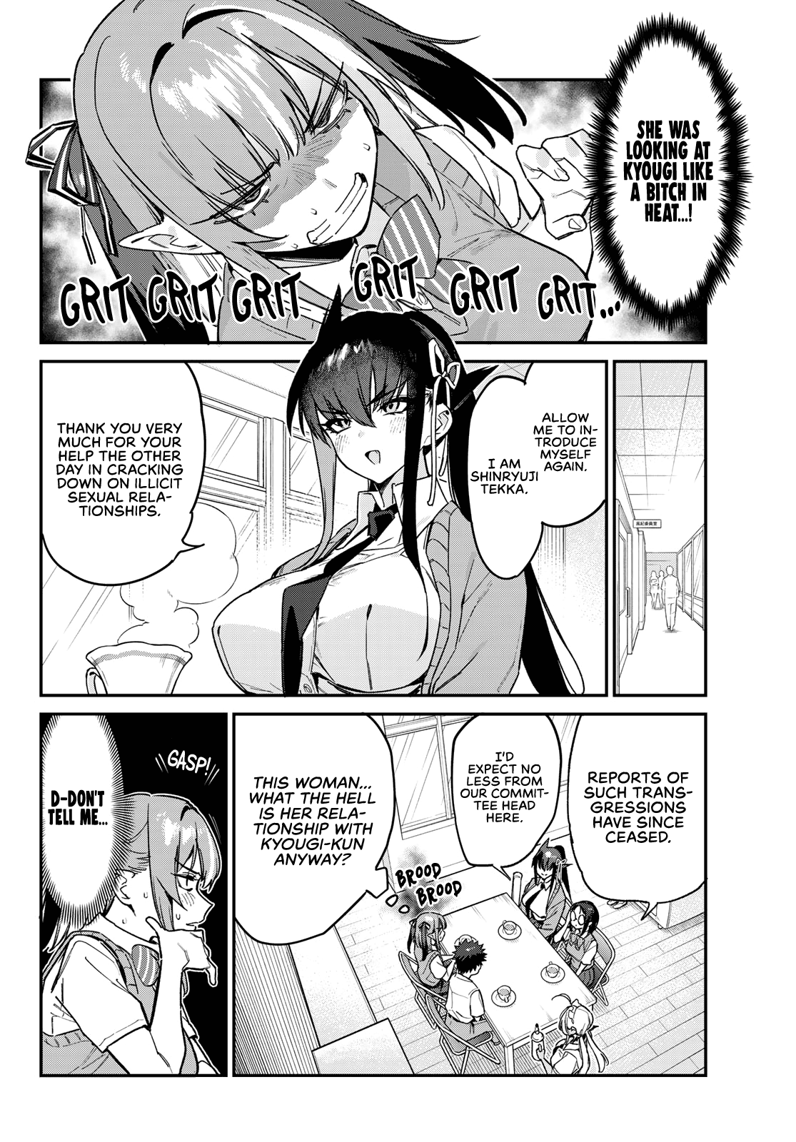 Kanan-sama Is Easy as Hell! Chapter 81 page 3 - Chapter 81: Kyougi and Kanan’s Interview with the Student Council President
