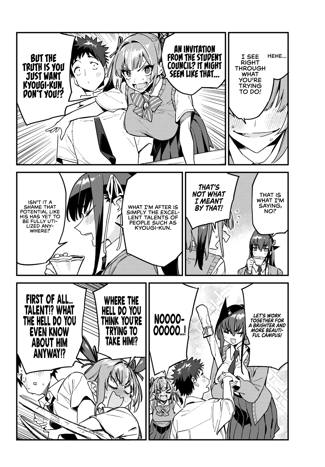 Kanan-sama Is Easy as Hell! Chapter 81 page 5 - Chapter 81: Kyougi and Kanan’s Interview with the Student Council President