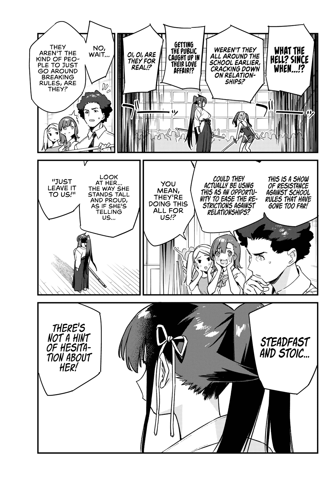 Kanan-sama Is Easy as Hell! Chapter 83 page 8 - Chapter 83: Kanan and the President's Duel