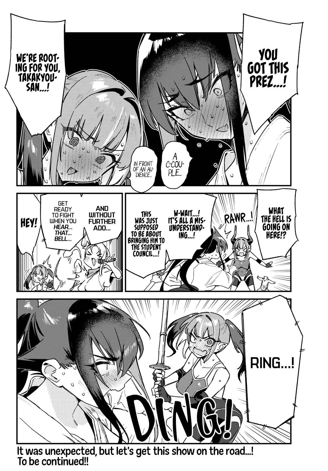 Kanan-sama Is Easy as Hell! Chapter 83 page 9 - Chapter 83: Kanan and the President's Duel