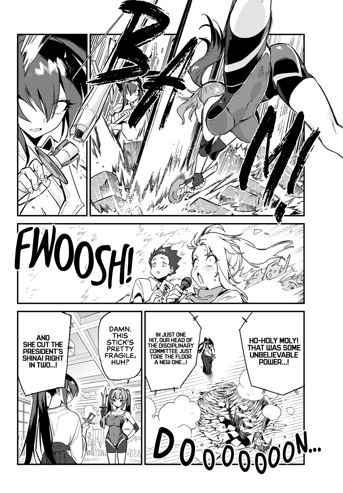 Kanan-sama Is Easy as Hell! Chapter 84 page 3 - Chapter 84: Kanan and Tekka’s Swordsmanship