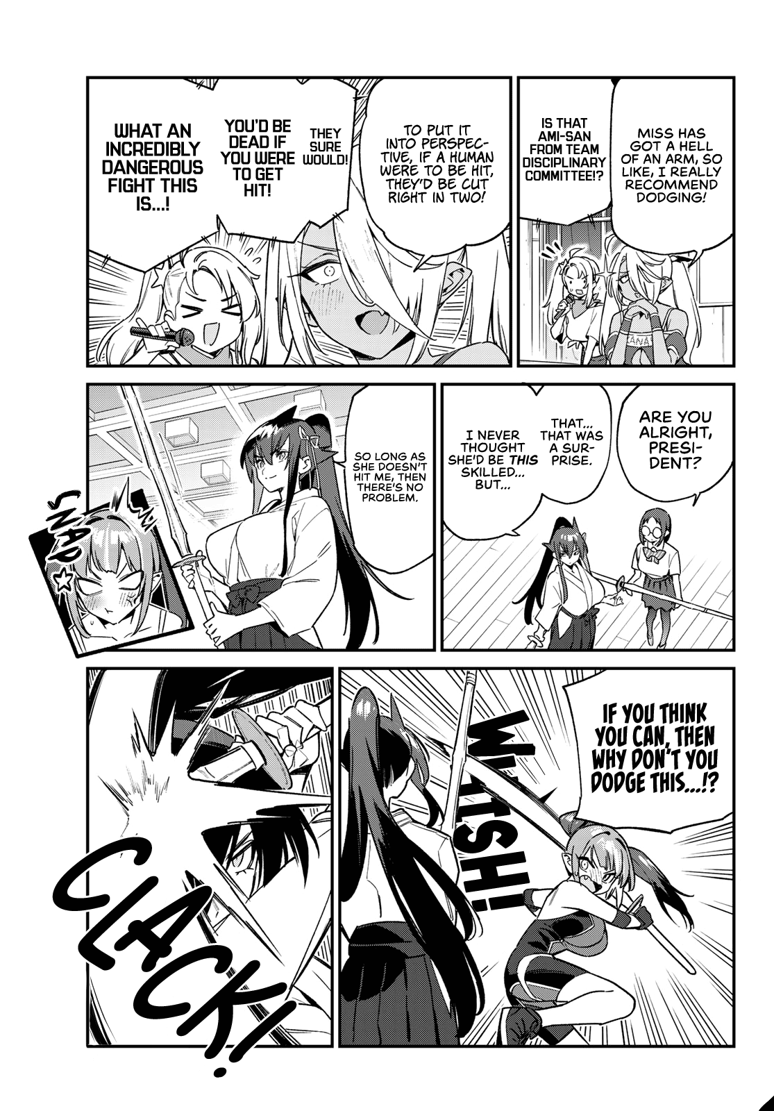 Kanan-sama Is Easy as Hell! Chapter 84 page 4 - Chapter 84: Kanan and Tekka’s Swordsmanship