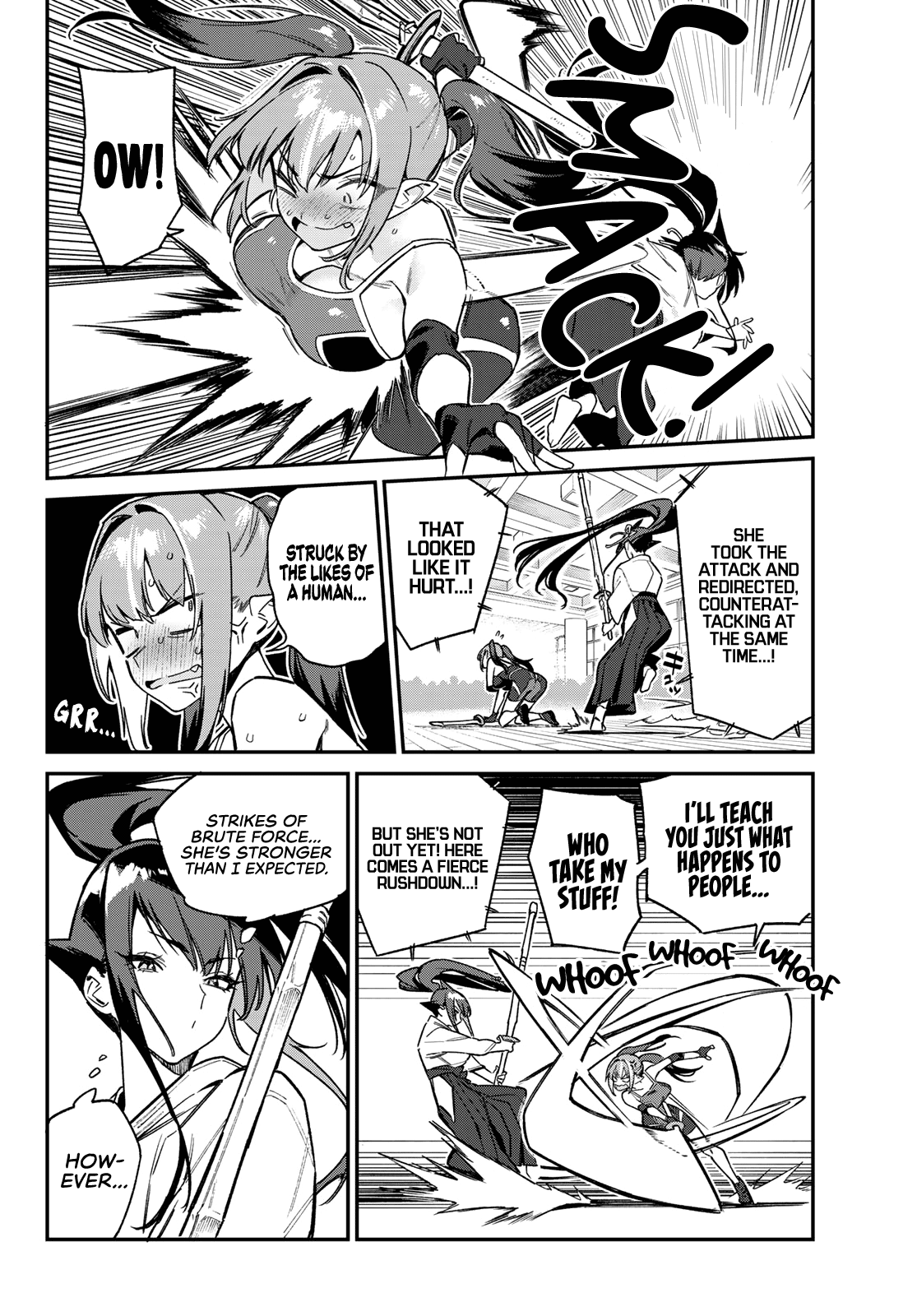 Kanan-sama Is Easy as Hell! Chapter 84 page 5 - Chapter 84: Kanan and Tekka’s Swordsmanship