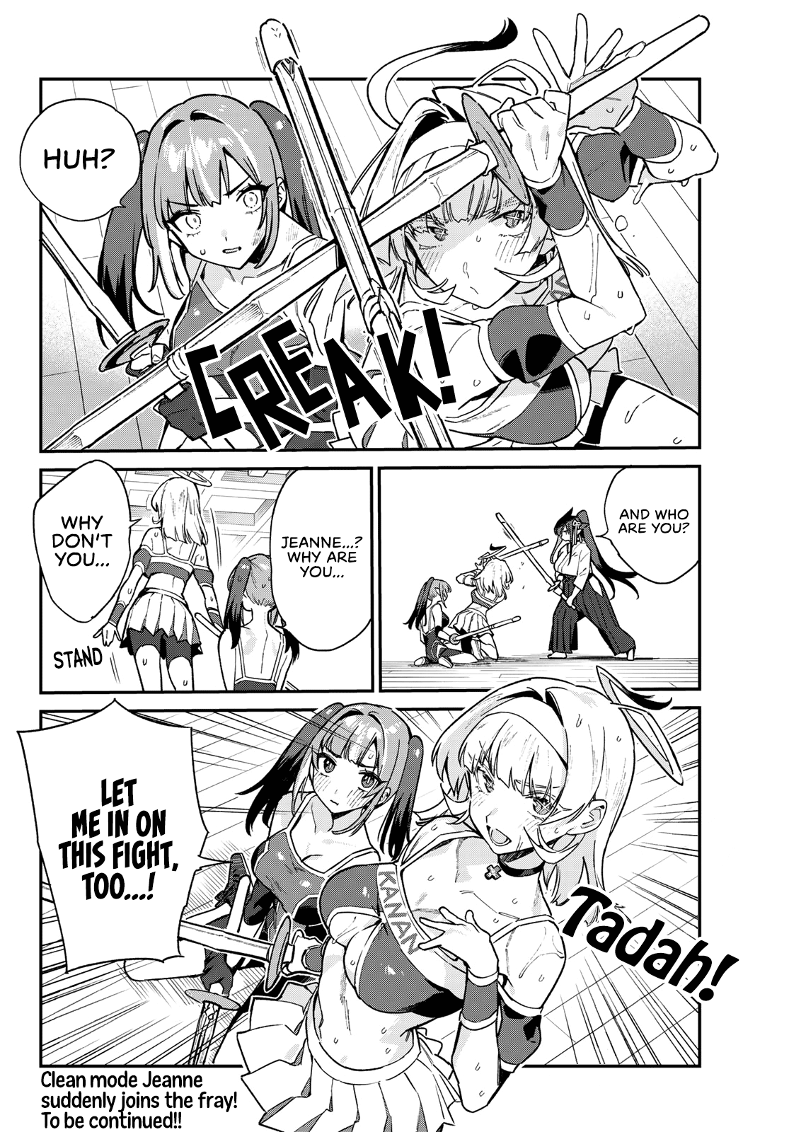 Kanan-sama Is Easy as Hell! Chapter 84 page 9 - Chapter 84: Kanan and Tekka’s Swordsmanship