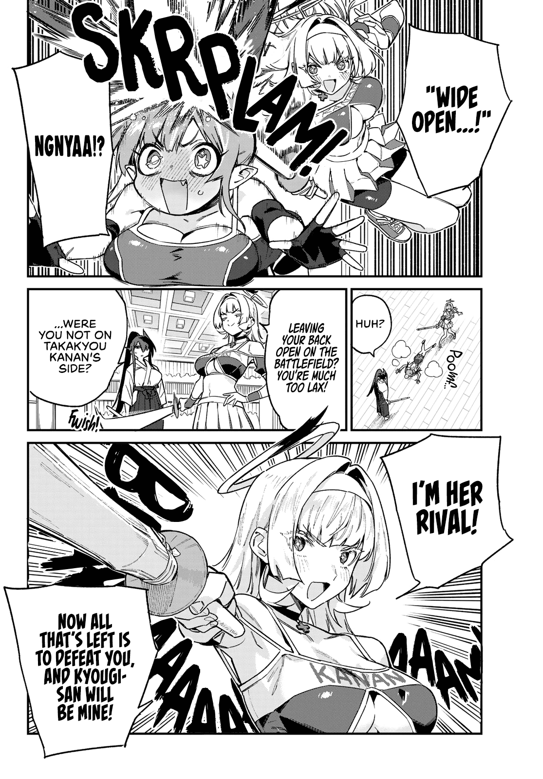 Kanan-sama Is Easy as Hell! Chapter 85 page 8 - Chapter 85: Jeanne’s Straight Confession