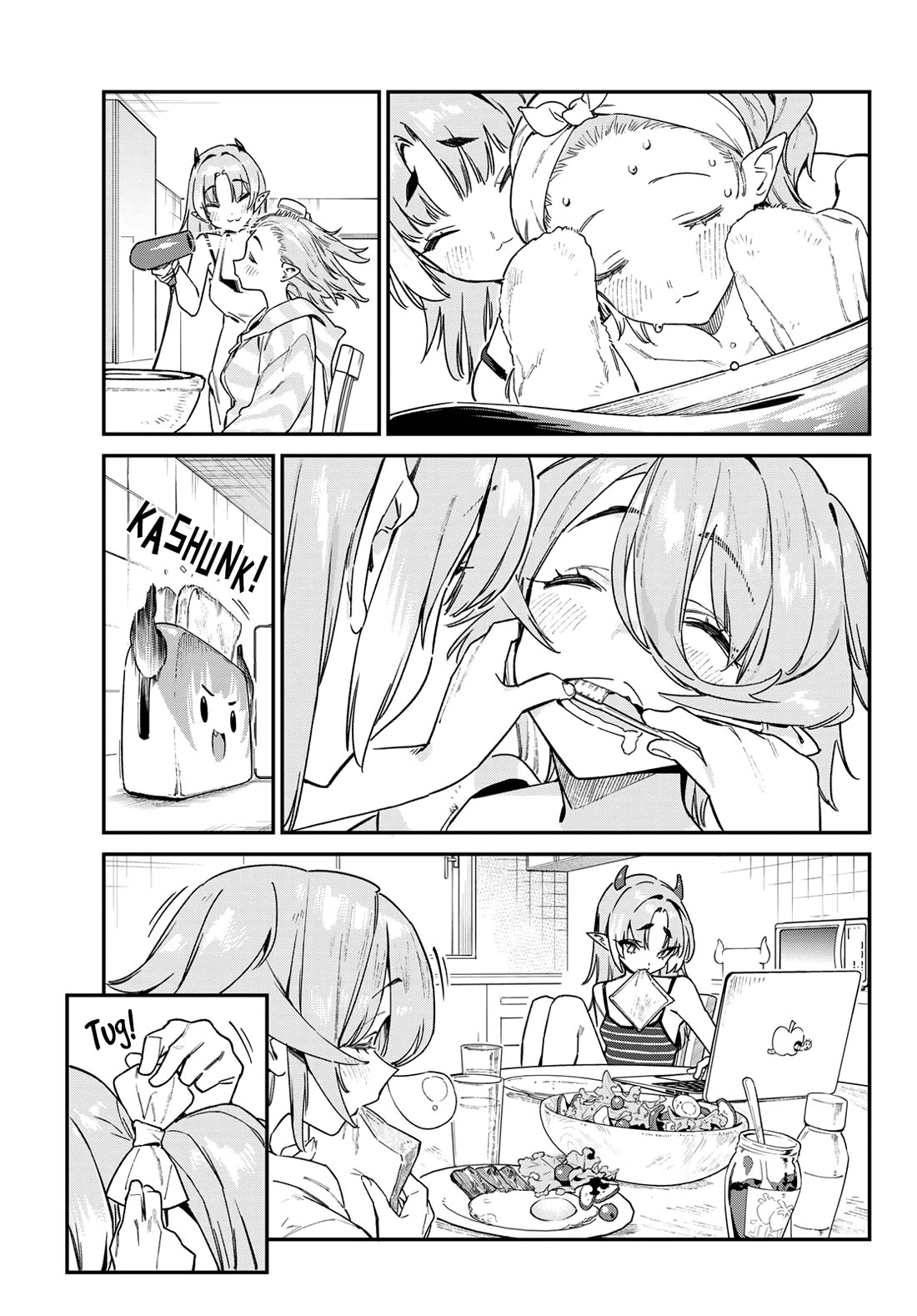 Kanan-sama Is Easy as Hell! Chapter 90 page 6 - Chapter 90: Miltie and Miel’s Good Morning