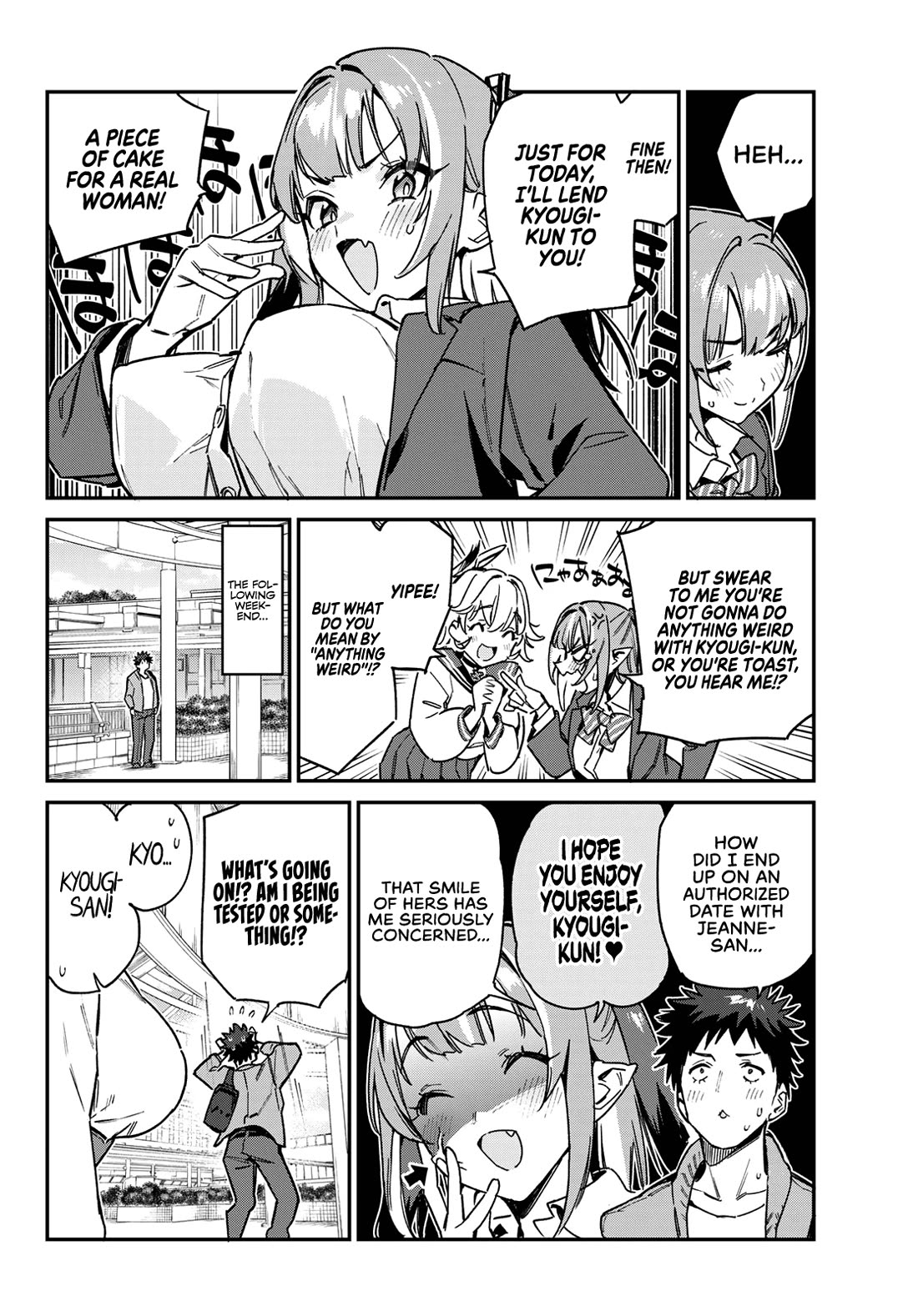 Kanan-sama Is Easy as Hell! Chapter 93 page 3 - Chapter 93: Jeanne’s Exclusive Date