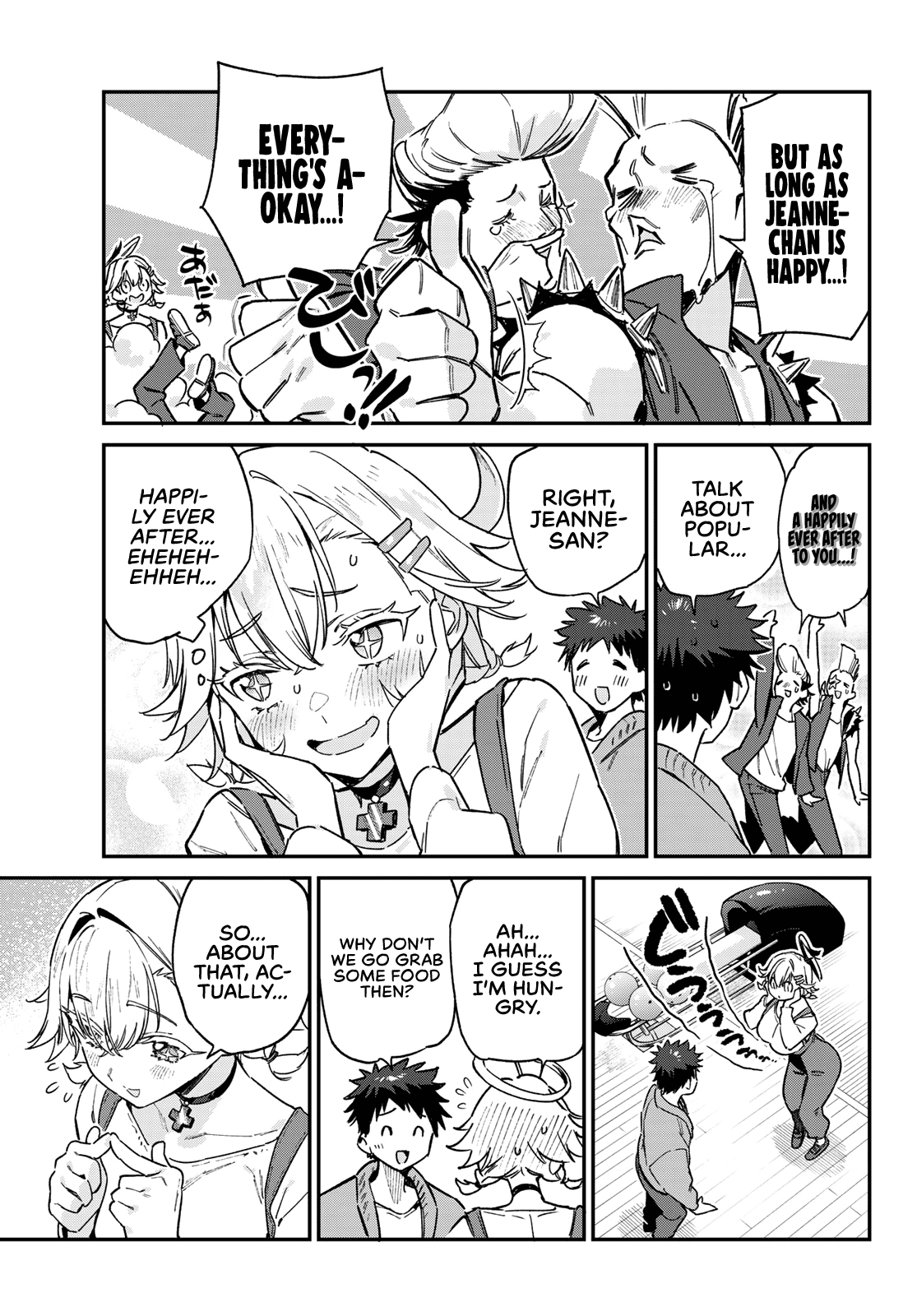 Kanan-sama Is Easy as Hell! Chapter 94 page 4 - Chapter 94: Jeanne’s Picnic Date
