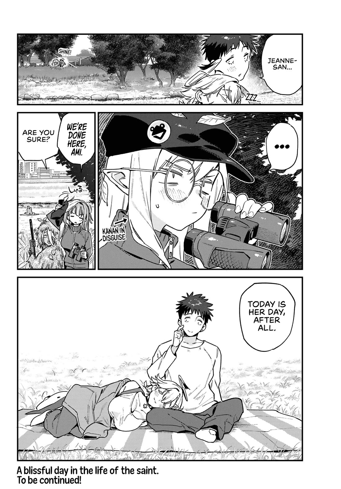 Kanan-sama Is Easy as Hell! Chapter 94 page 9 - Chapter 94: Jeanne’s Picnic Date