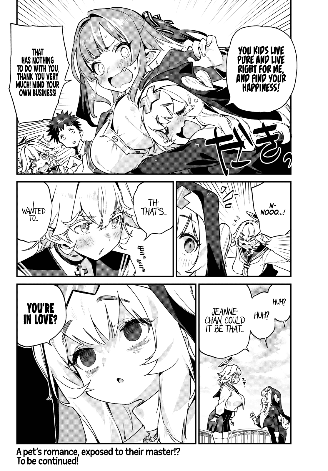 Kanan-sama Is Easy as Hell! Chapter 97 page 9 - Chapter 97: Jeanne’s Heartfelt Reunion