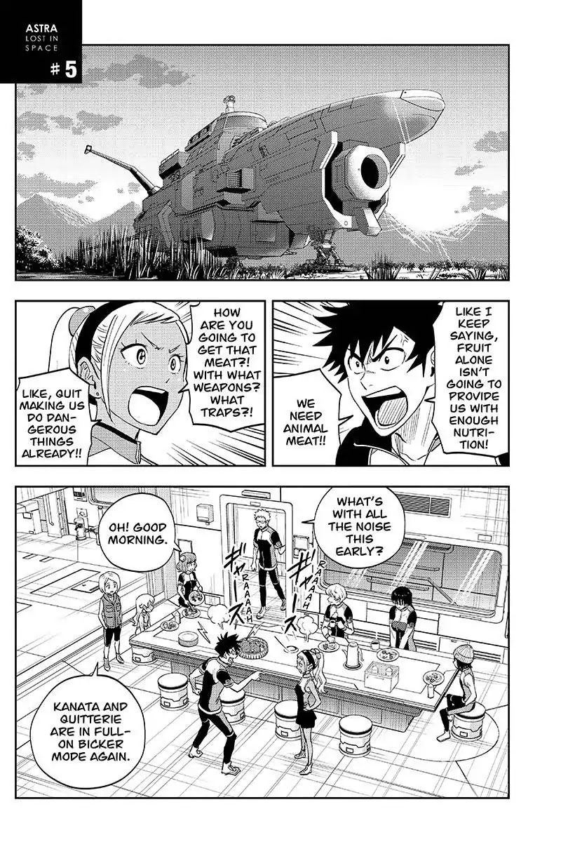 Kanata no Astra Chapter 5 page 1 - Chapter 5