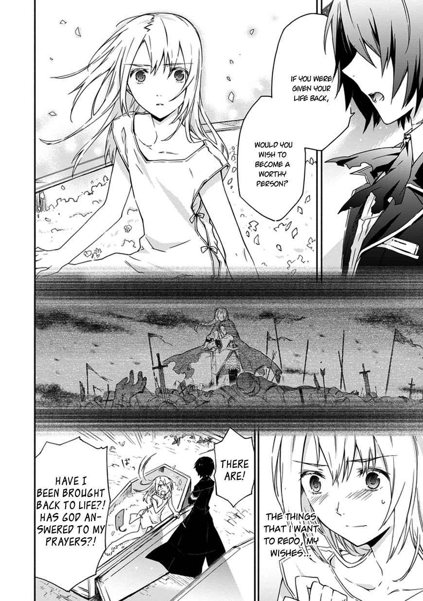 Kanata no Togabito ga Tatakau Riyuu Chapter 1 page 8 - Chapter 1: Thus, His Death Ends