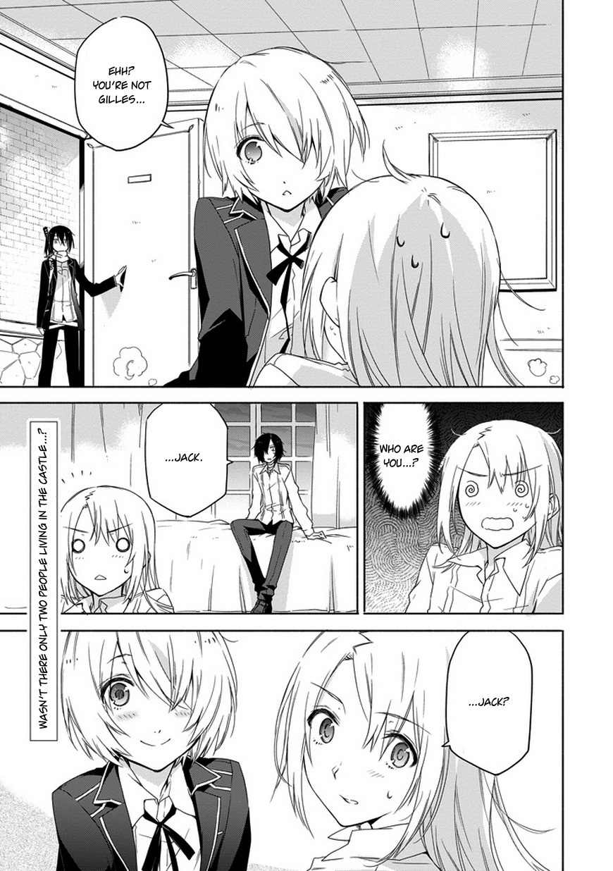 Kanata no Togabito ga Tatakau Riyuu Chapter 3 page 1 - Chapter 3: The Undead of the Twilight Castle