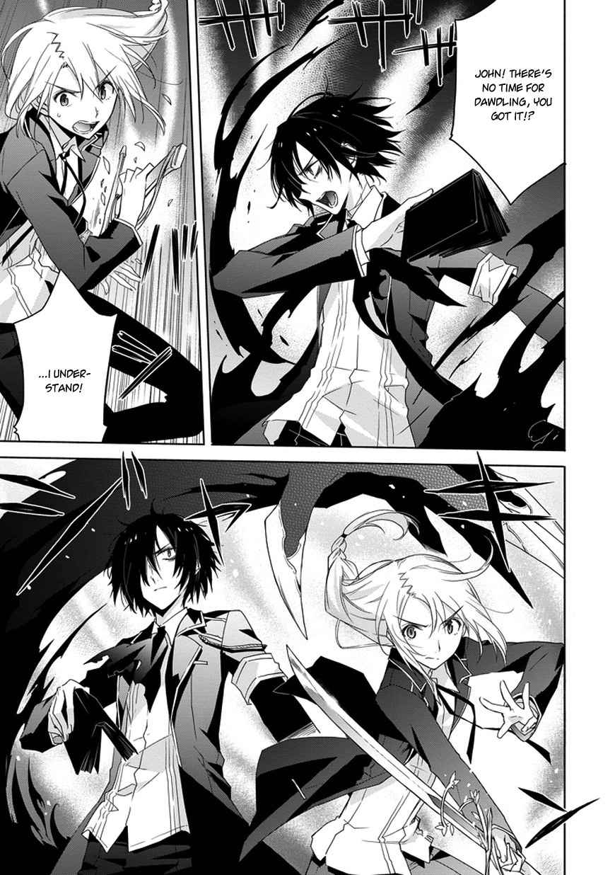 Kanata no Togabito ga Tatakau Riyuu Chapter 4 page 9 - Chapter 4: Shadows that Walk Alongside Us