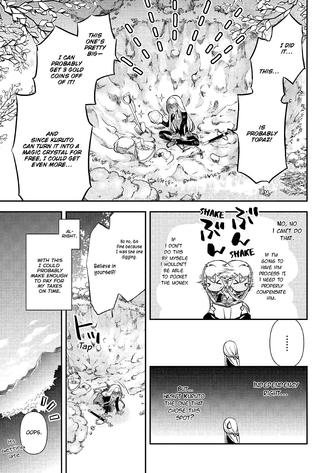 Kanchigai no Atelier Meister Chapter 3 page 17 - Chapter 3: Yurishia-san's long day, repeated.