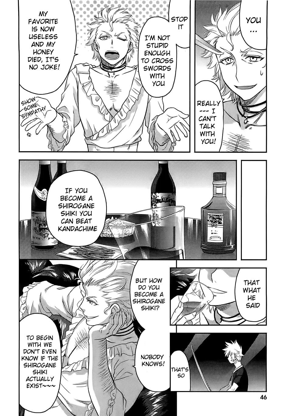 Kandachime Chapter 36 page 10 - Chapter 36: Shirogane Shiki