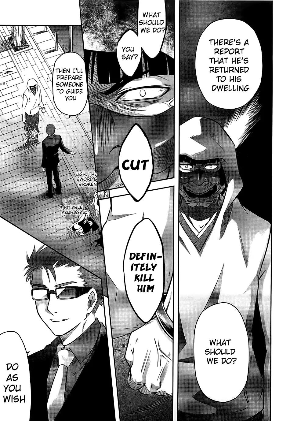 Kandachime Chapter 36 page 33 - Chapter 36: Shirogane Shiki