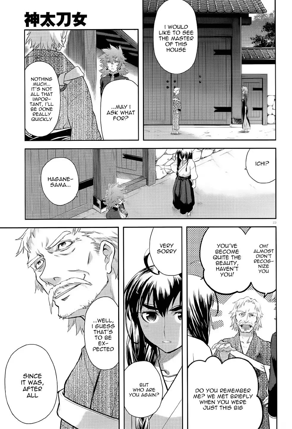 Kandachime Chapter 38 page 24 - Chapter 38: "How MuChapter .."