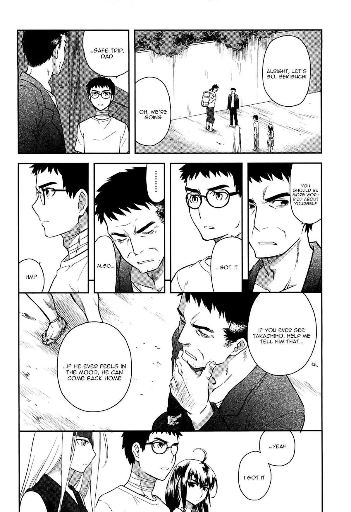 Kandachime Chapter 44 page 13 - Chapter 44: Come Back [End (Hiatus)]