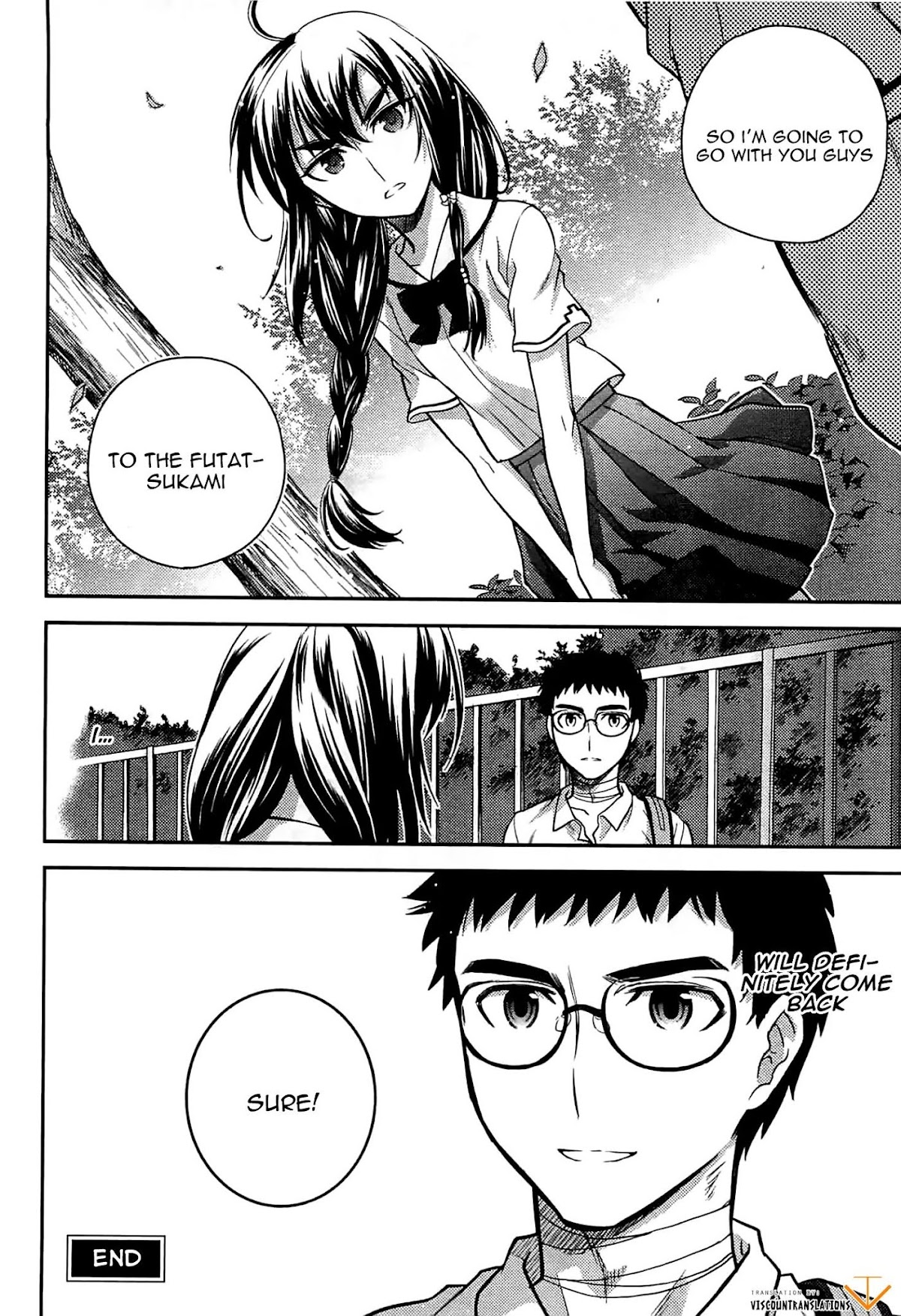 Kandachime Chapter 44 page 23 - Chapter 44: Come Back [End (Hiatus)]