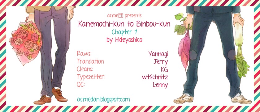 Kanemochi-kun to Binbou-kun Chapter 1 page 3 - Chapter 1