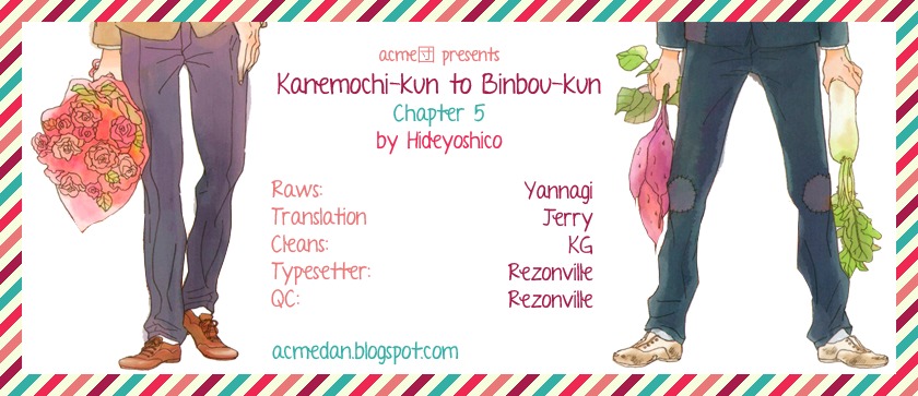 Kanemochi-kun to Binbou-kun Chapter 5 page 1 - Chapter 5: First Love