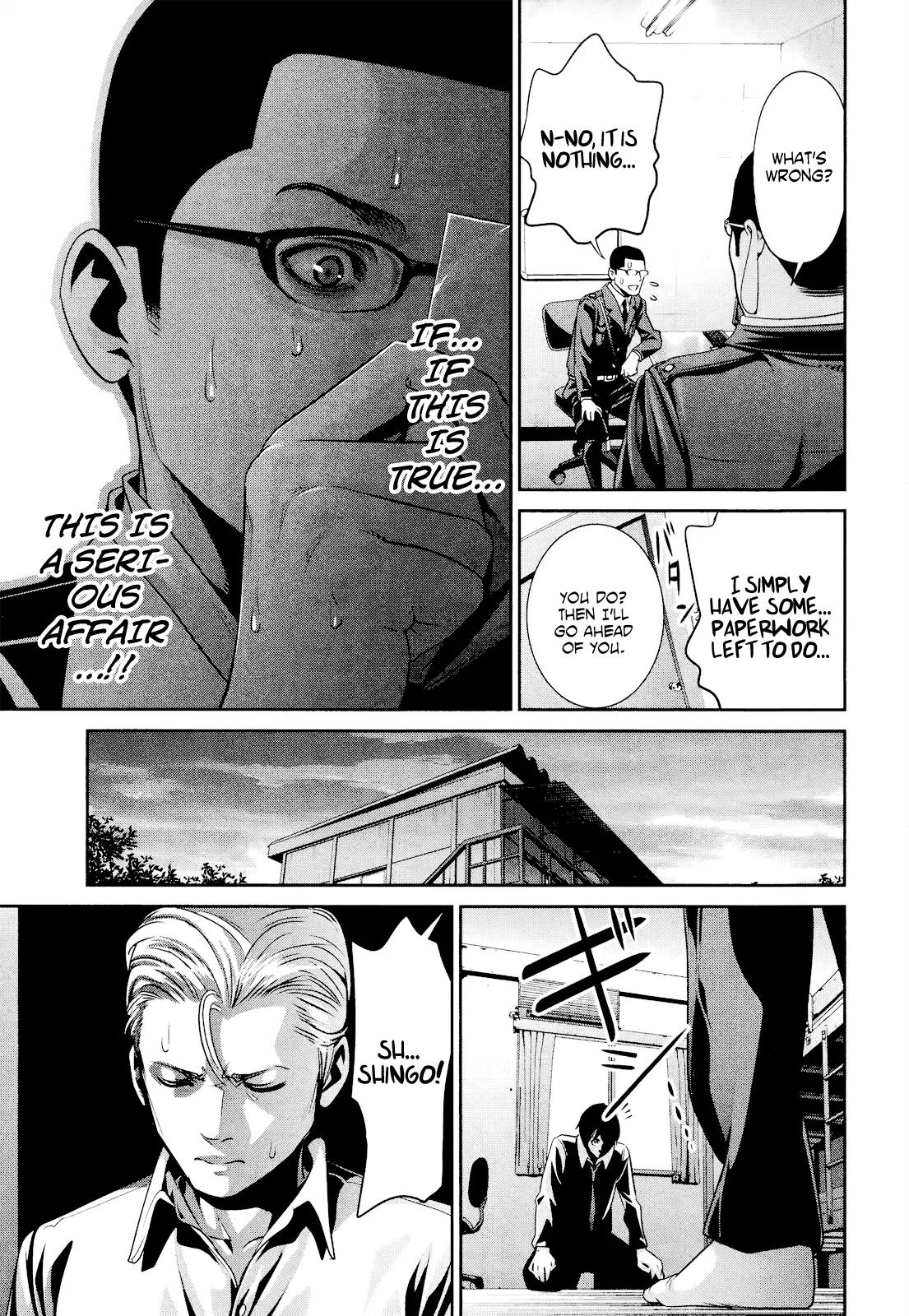 Kangoku Gakuen Chapter 100 page 18 - Chapter 100: To Die for