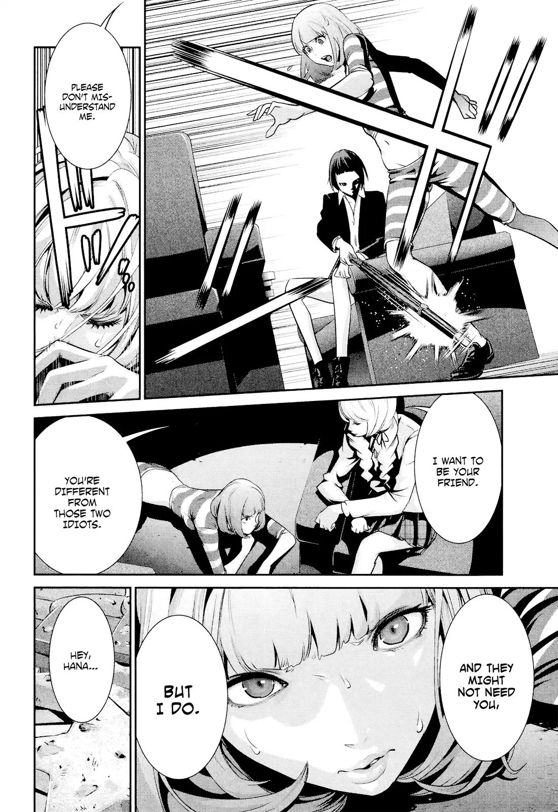 Kangoku Gakuen Chapter 100 page 9 - Chapter 100: To Die for