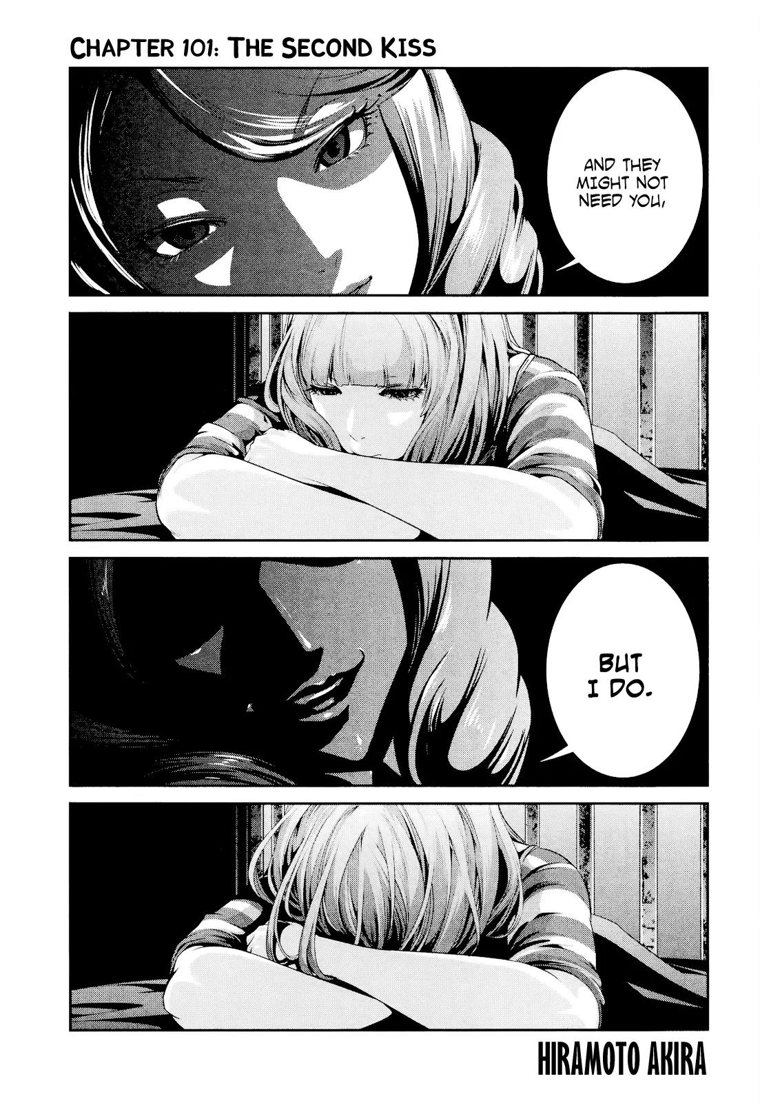 Kangoku Gakuen Chapter 101 page 2 - Chapter 101: The Second Kiss