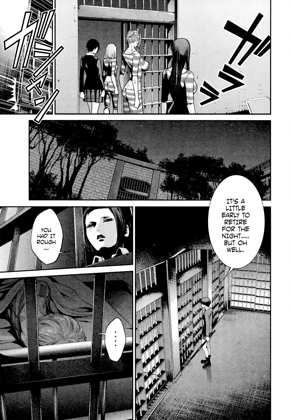 Kangoku Gakuen Chapter 102 page 8 - Chapter 102: Shrimp of Endearment