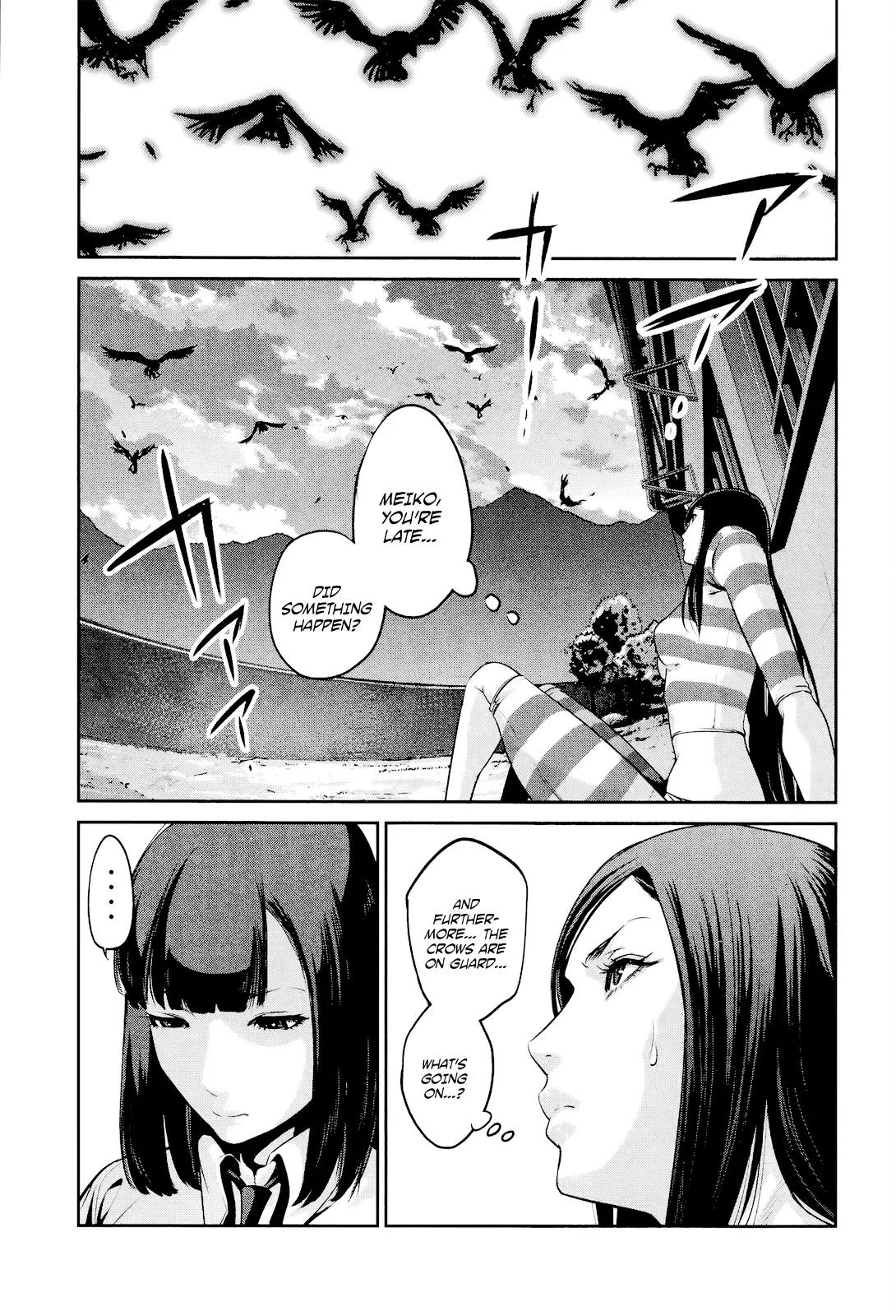 Kangoku Gakuen Chapter 104 page 10 - Chapter 104: Crow Day Afternoon