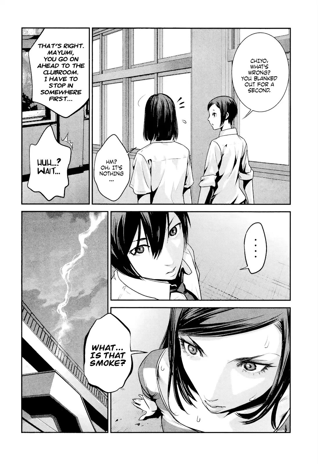 Kangoku Gakuen Chapter 104 page 11 - Chapter 104: Crow Day Afternoon