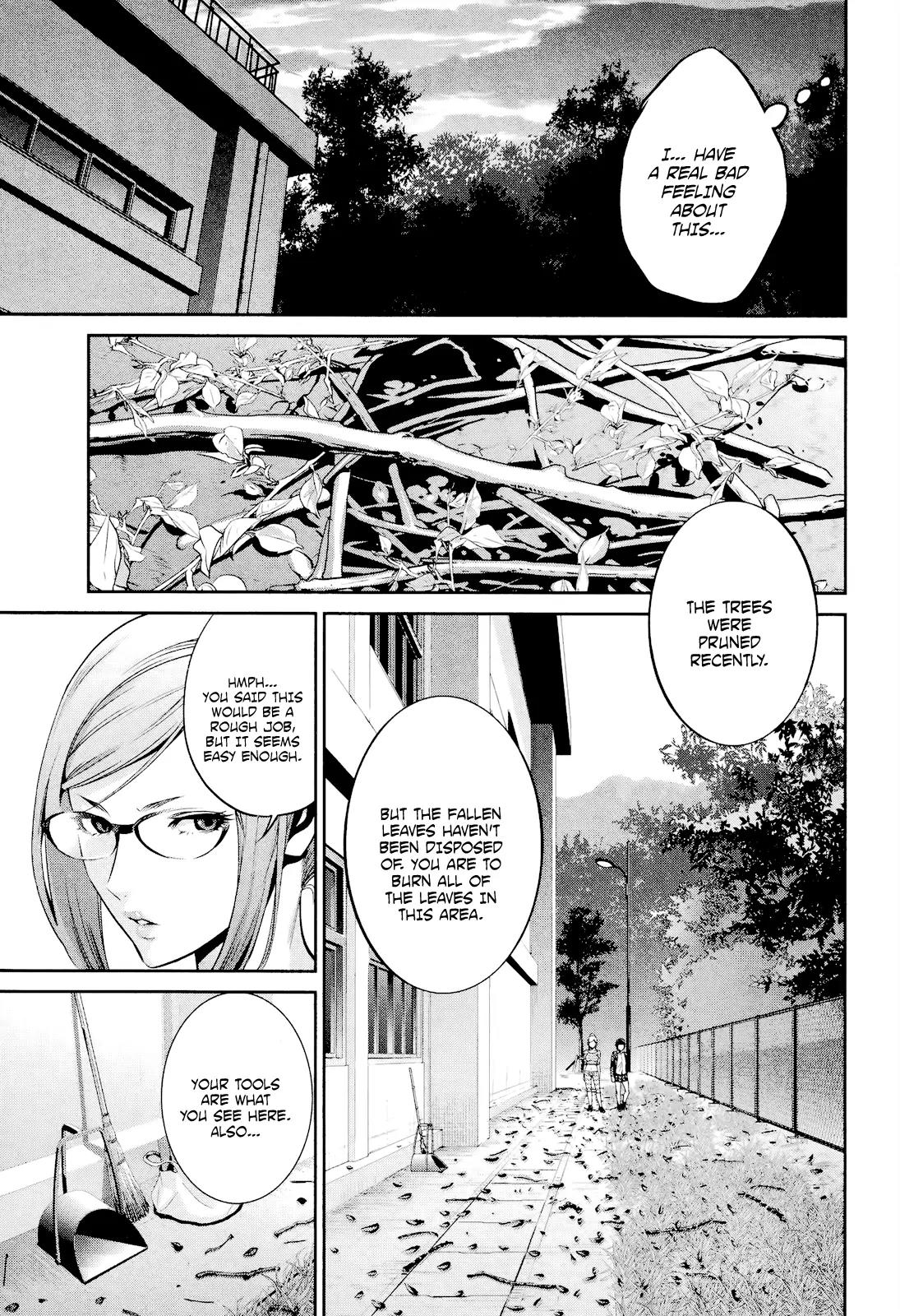 Kangoku Gakuen Chapter 104 page 6 - Chapter 104: Crow Day Afternoon