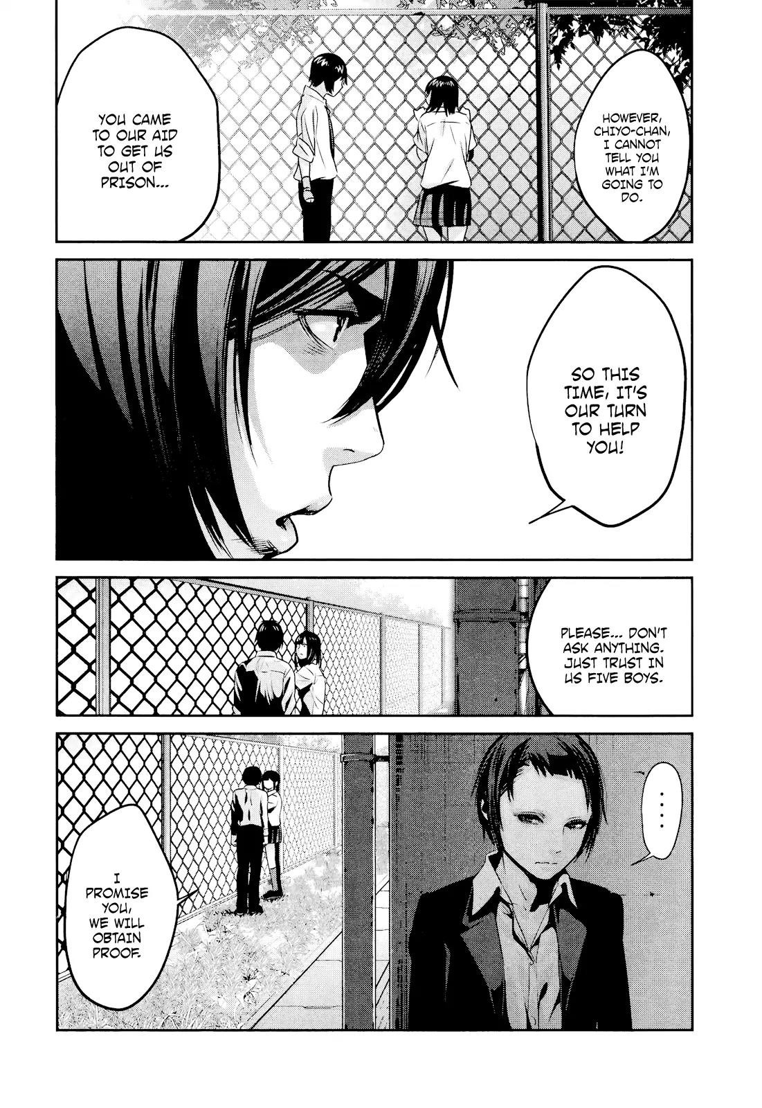 Kangoku Gakuen Chapter 106 page 19 - Chapter 106: Black Monday