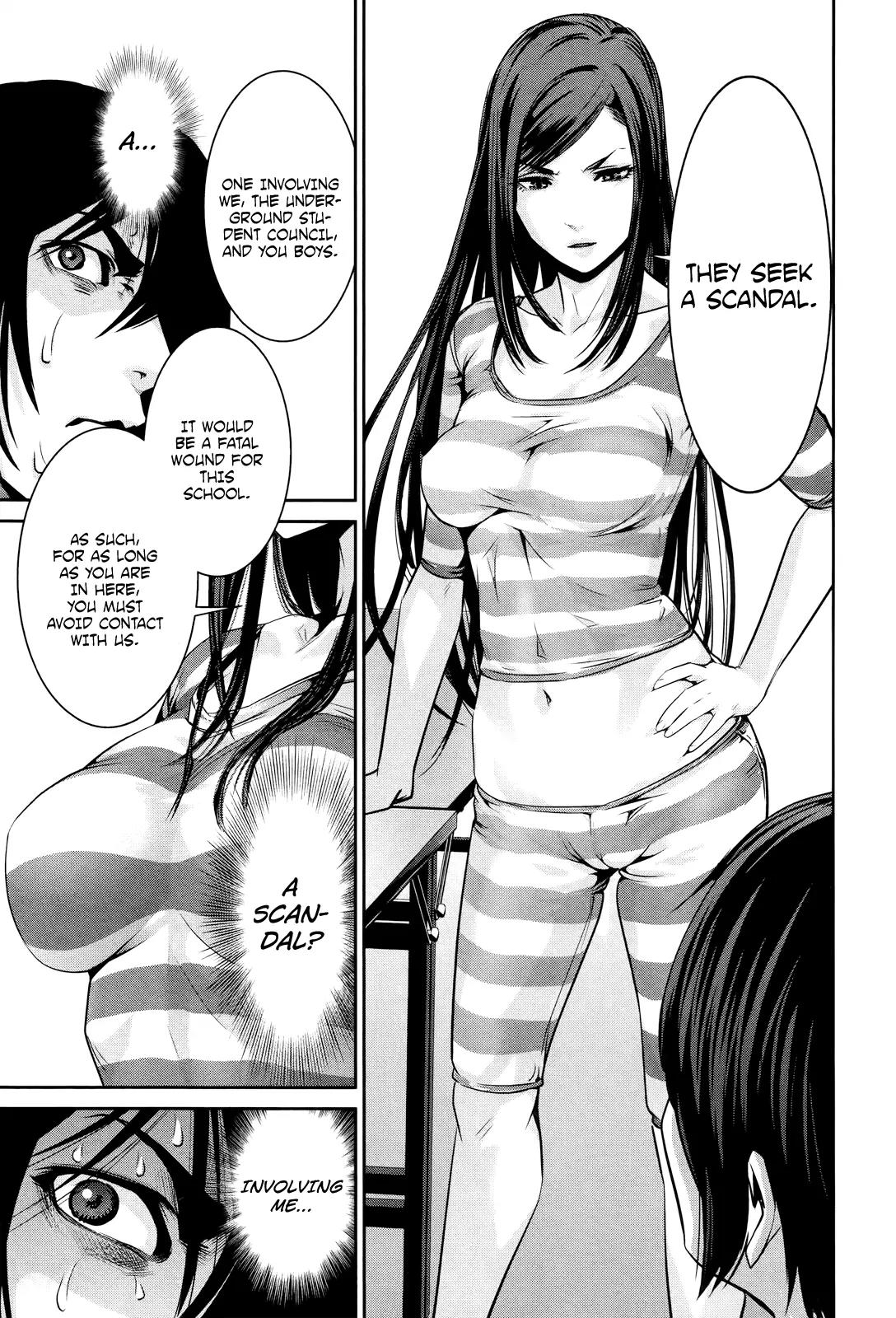 Kangoku Gakuen Chapter 109 page 17 - Chapter 109: Kiyoshi's Return