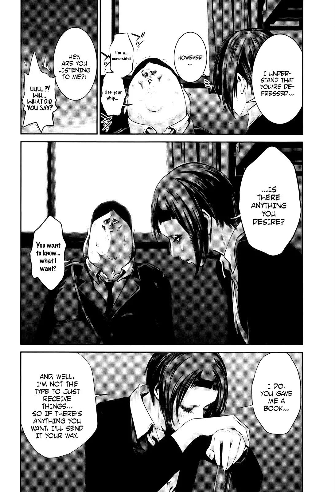 Kangoku Gakuen Chapter 110 page 13 - Chapter 110: The Accused