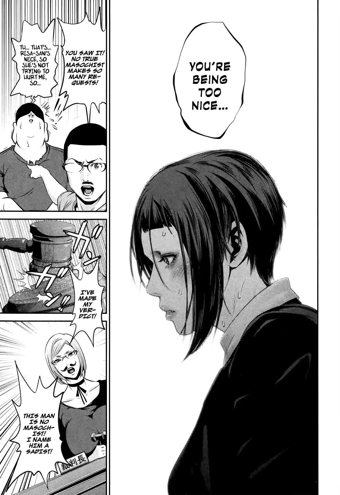 Kangoku Gakuen Chapter 110 page 16 - Chapter 110: The Accused