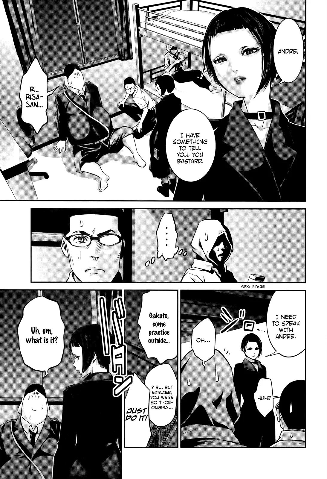 Kangoku Gakuen Chapter 111 page 11 - Chapter 111: The Gift of the Swordsman