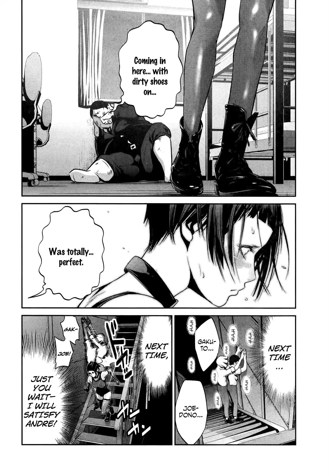 Kangoku Gakuen Chapter 111 page 18 - Chapter 111: The Gift of the Swordsman