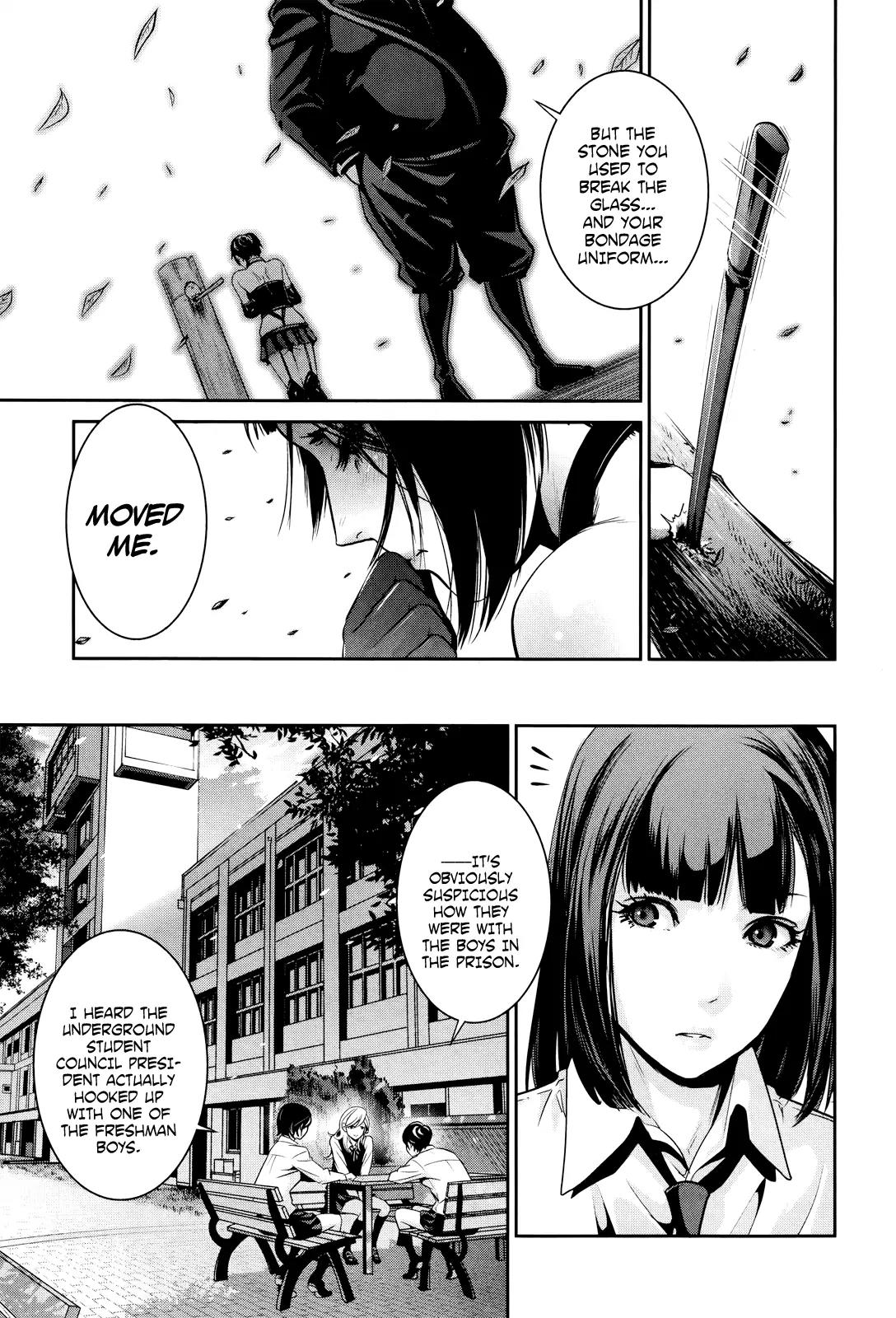 Kangoku Gakuen Chapter 112 page 18 - Chapter 112: The Queen