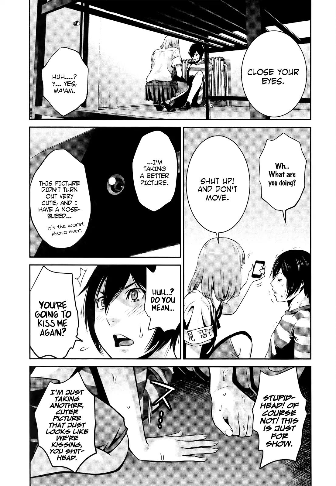 Kangoku Gakuen Chapter 114 page 18 - Chapter 114: AnoHana: Kiyoshi Still Doesn't Know the Rage of the Hana He Saw That Day
